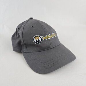 Walker Company Gray Baseball Hat Adjustable Cap Embroidered Logo Vernon Co Gentl